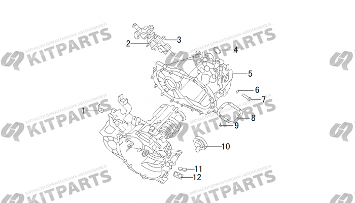Корпус кпп Haval