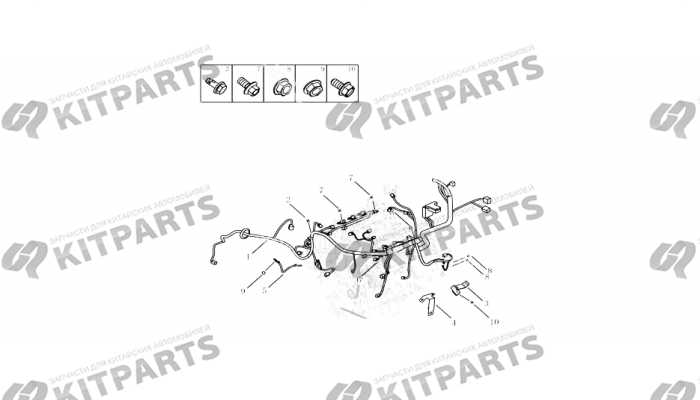 Жгут проводки двигателя [RUSSIA, JLE-4G18T] Geely