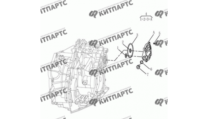 Вторичный вал Geely